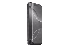 Hærdet militærglas 0,33 mm iPhone 17 