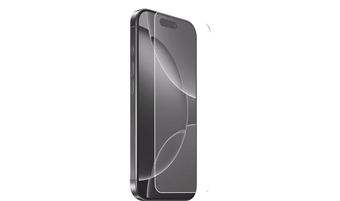  Hærdet militærglas 0,33 mm iPhone 17 