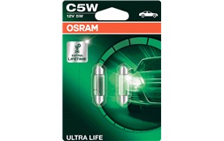 Pinolpære OSRAM ULTRA LIFE 6418 5W 2stk