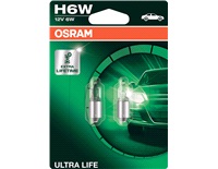  H6W Ultra life, OSRAM, 2-Pack