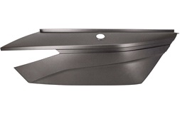 Sidolock bakre, h.s, Silverblade 250