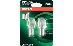 Pæresett P21/5W Ultra Life 12V BAY15D Os