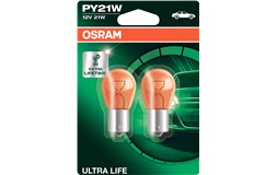 Pæresett PY21W Ultra Life AUX 12V BAU15S