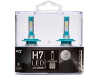  H7 LED, 6500k. 4560LM, RAZE, 2-Pack