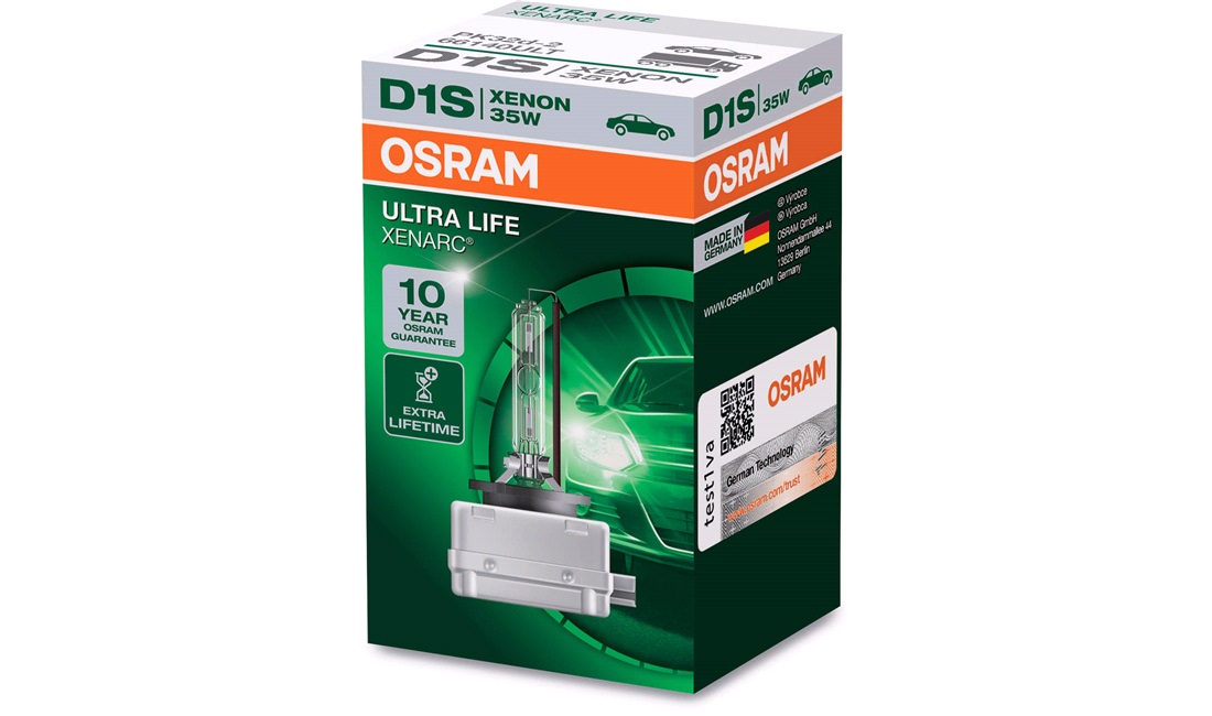  Pære D1S Xenarc Ultra Life 35W PK32D-2 Osram