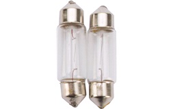 Pæresett 2 stk. Pinol C5W 12V-5W RAZE