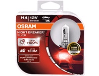  H4 Night Breaker Silver, OSRAM, 2-Pack
