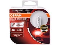  H11 Night Breaker Silver, OSRAM, 2-Pack