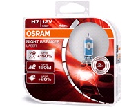  H7 Night Breaker Laser, OSRAM, 2-Pack