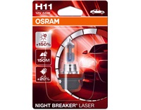  Pære H11 Night Breaker Laser +150
