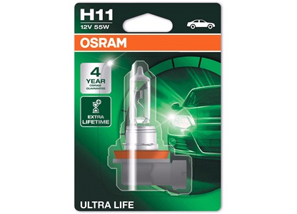 Pære H11 Ultra Life 55W 12V Bli1 Osram