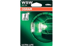 Pæresett 2 stk. W5W 12V-5W 2825ULT OSRAM