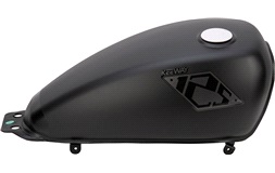 Tank mattsvart m. dekaler, K-Light