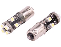  T4 BA9S LED Lampor, Canbus, 2-Pack