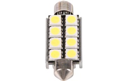 Pinolpære 41 mm med 8 LED Canbus IC