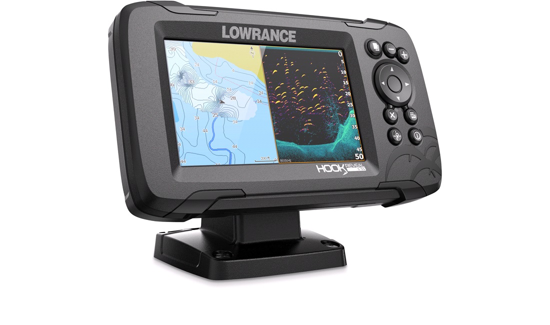  Lowrance Hook Reveal 5 HDI incl. C-Map Y020/Europa kort 
