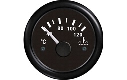 Kus kylvattentemperatur svart 40-120gr 