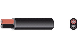 Oceanflex marinekabel flat 2x1,5mm2 30m