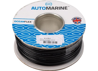 Oceanflex marinkabel svart 1.5mm2 10 m 