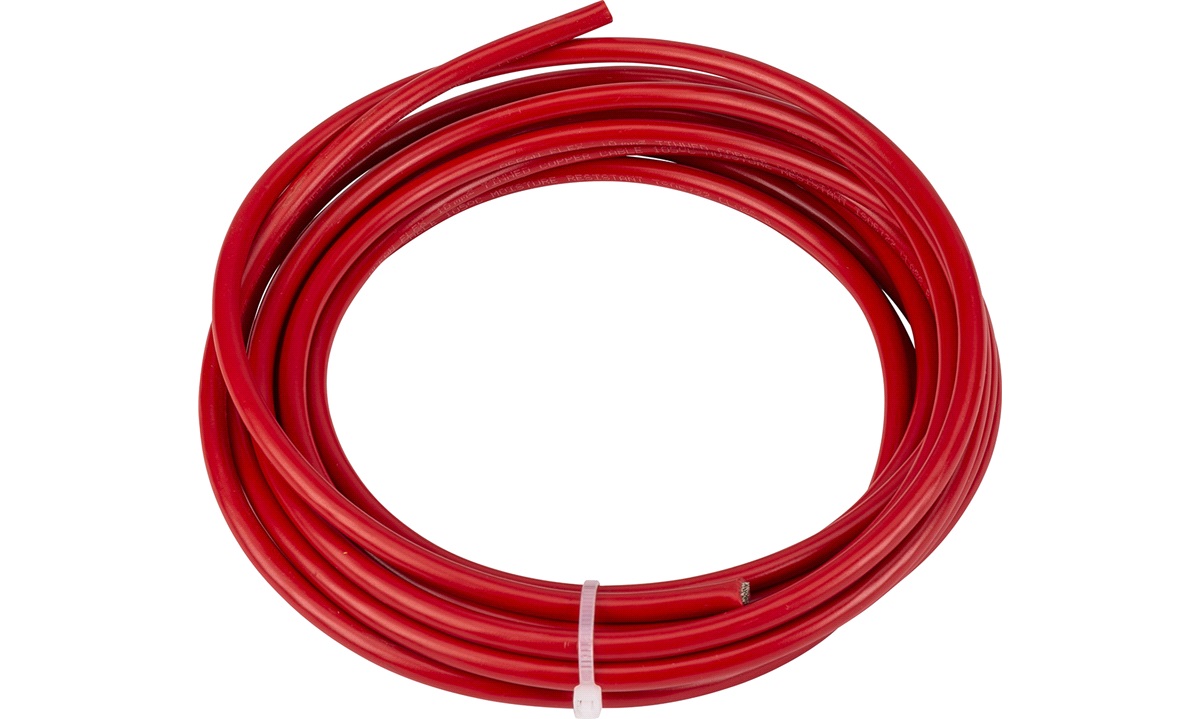 Oceanflex marinekabel rød 10.0mm2 5 m - Kabler til Båt - thansen.no