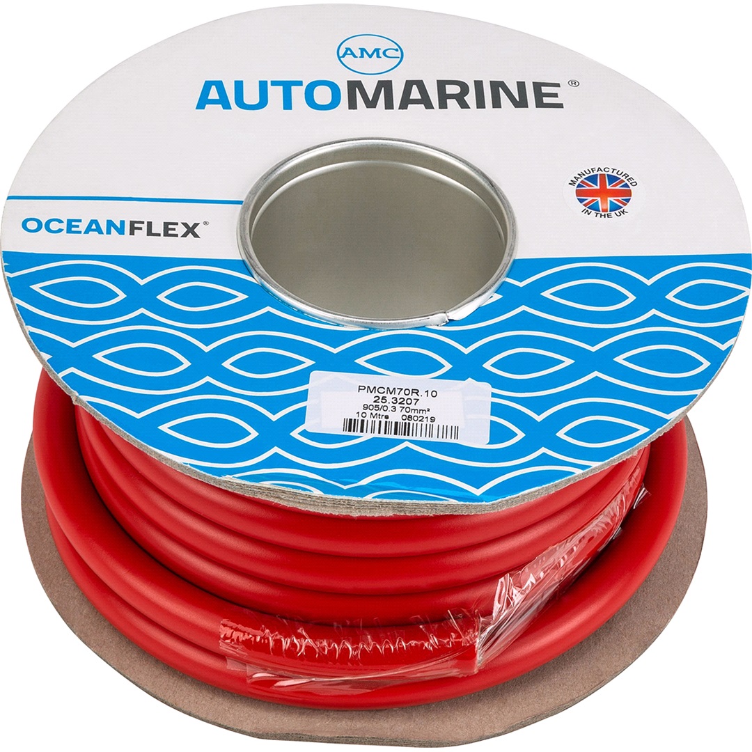 Oceanflex Oceanflex Marinekabel Rød 70mm2 10 m