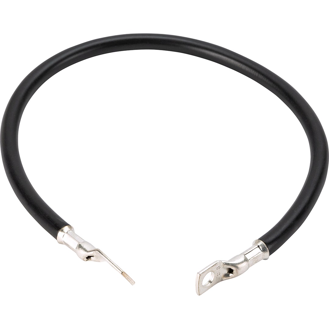 Oceanflex Batterikabel svart 25mm2 0,5m m/kabelsko