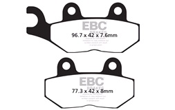 Klodser for v.s. EBC HH, Trophy 900 92-