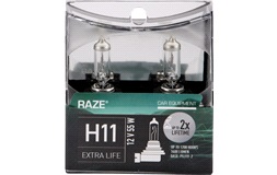 Pæresæt H11 Extra Life - RAZE