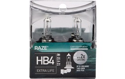 EXTRA LIFE pæresett HB4 RAZE