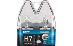 Pæresæt H7 Super Vision +50% - RAZE