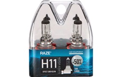 Pæresæt H11 Super Vision +50% - RAZE