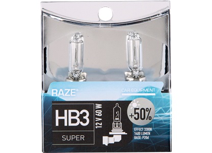 HB3 Super Vision, RAZE, 2-Pack