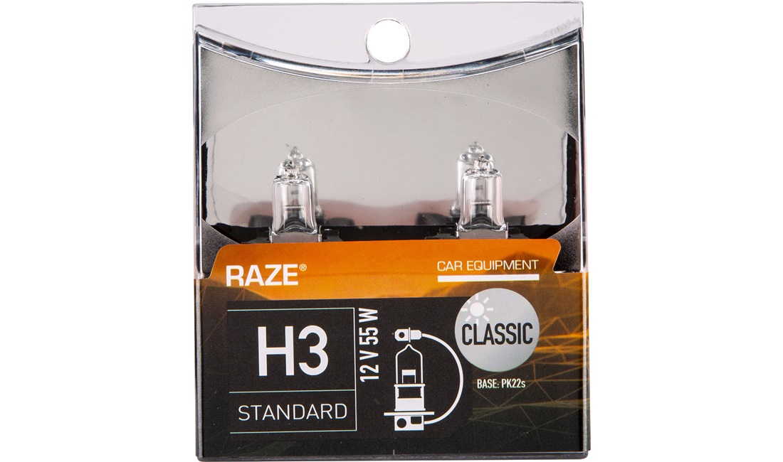  CLASSIC standard glödlampor H3