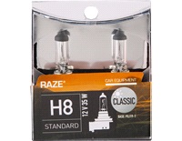  H8 Classic, 12V-35W, RAZE, 2-Pack