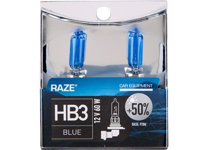 HB3 Blue Edition, RAZE, 2-Pack