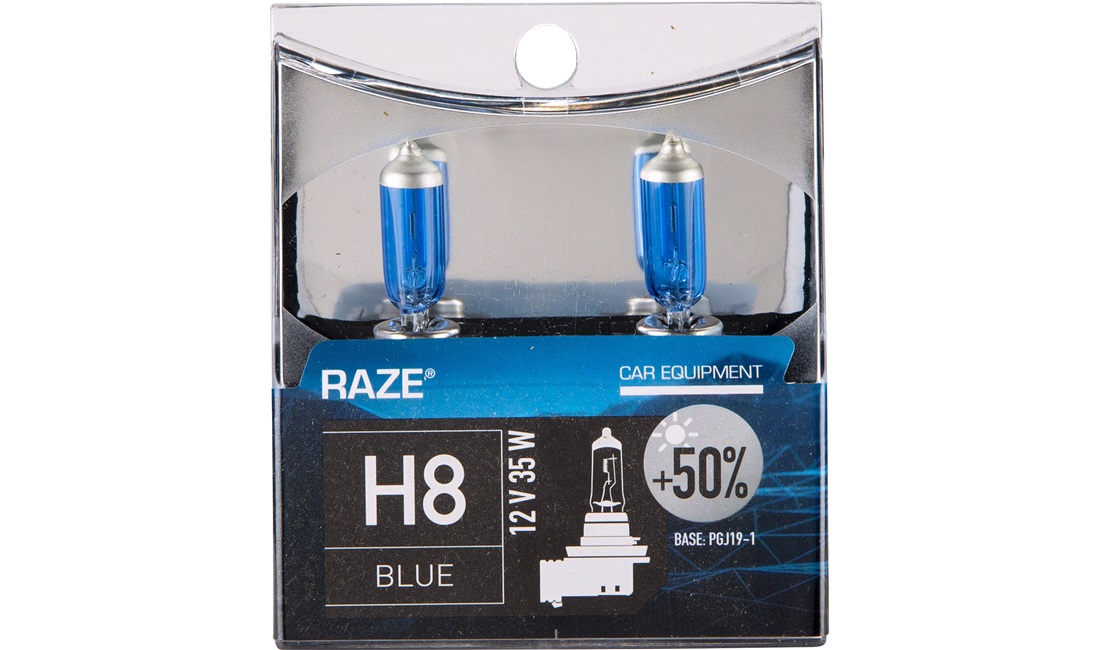  H8 Blue Edition, RAZE, 2-Pack