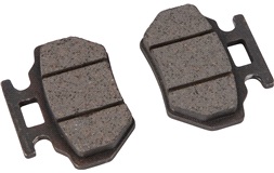 Bremseklodser bag, ATV AU CVT 180cc