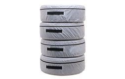 Dekkposer 4 stk. LUX Poly 13-17"