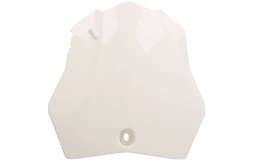 Front nummerplade hvid, TS90