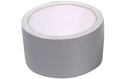 Gaffa tape, sølv, 50mm x 10M