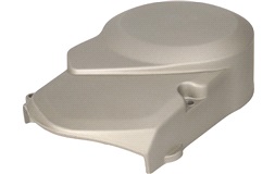 Motordæksel v.s. ved fortandhjul, TD125