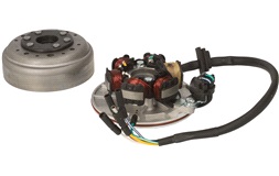 Stator komplett inkl. svänghjul, TD125