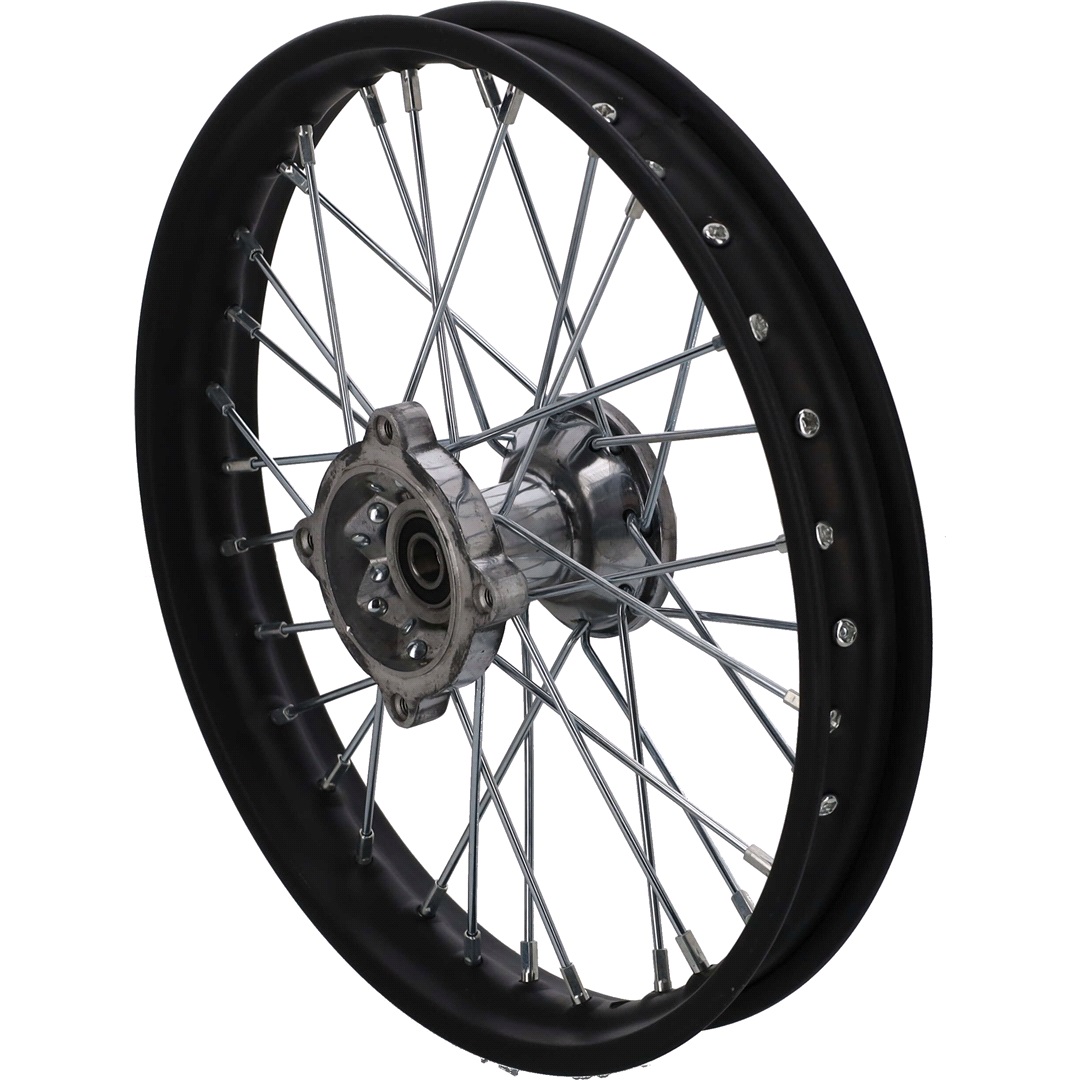 KAYO Framhjul svart 1.4x14", Pit Bike TD125