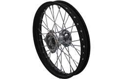Forhjul sort 1.4x14", Pit Bike TD125