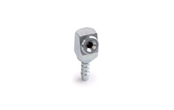 Pumpenippel 1/4" slangestuds, cykel, JWL