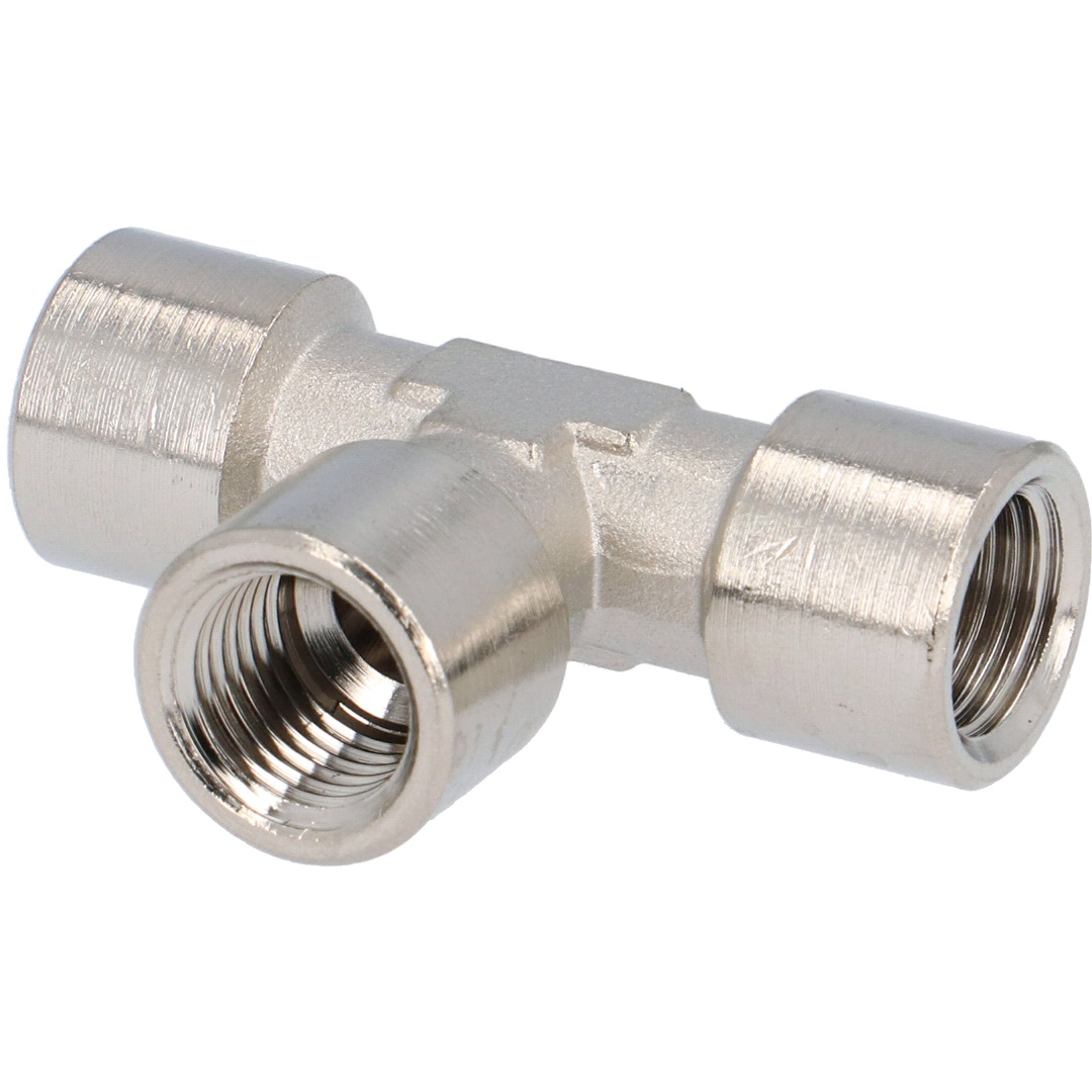 Jwl T-stykker 1/4" x 1/4" x 1/4" Innv. Gjen.