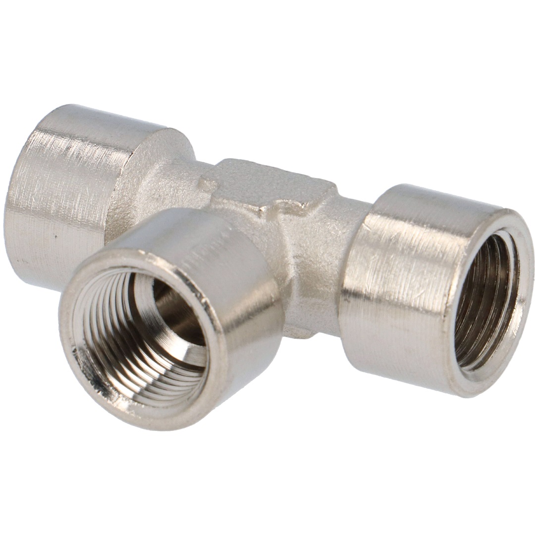 Jwl T-stykke 3/8" x 3/8" x 3/8" Indv. Gev.