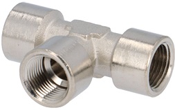 T-stykke 3/8" x 3/8" x 3/8" indv. gev.