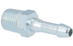 Slangestuss 1/4" 6mmx1/4" udv. gev. JWL