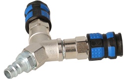 Rectus 3/8" Y-stycke med nippel